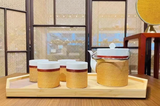 What Is Porcelain-Body Bamboo Weaving:The Craft Behind Bamboo Over Porcelain