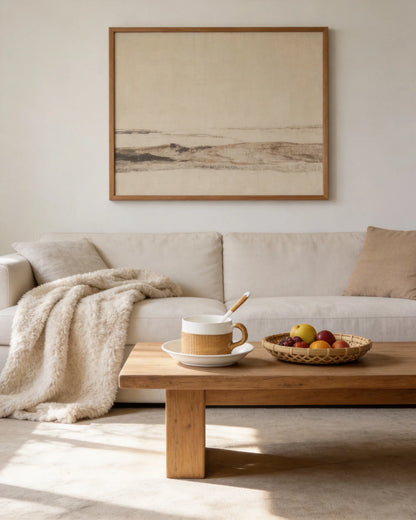 Bamboo over Porcelain Coffee Set